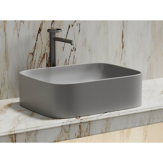 Раковина-чаша Ceramicanova Element 50 см CN6052MSG, серый матовый фото 8