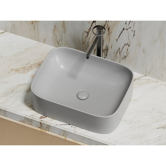 Раковина-чаша Ceramicanova Element 50 см CN6052MSG, серый матовый фото 11