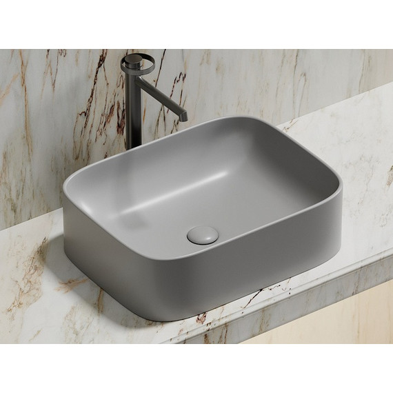 Раковина-чаша Ceramicanova Element 50 см CN6052MSG, серый матовый фото 2