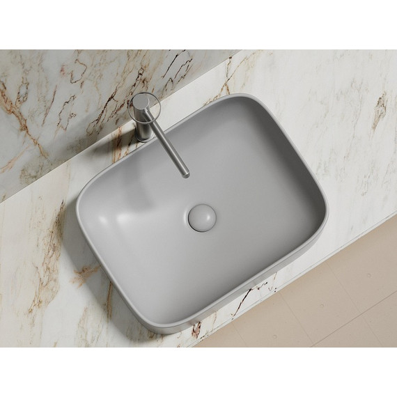 Раковина-чаша Ceramicanova Element 50 см CN6052MSG, серый матовый фото 3