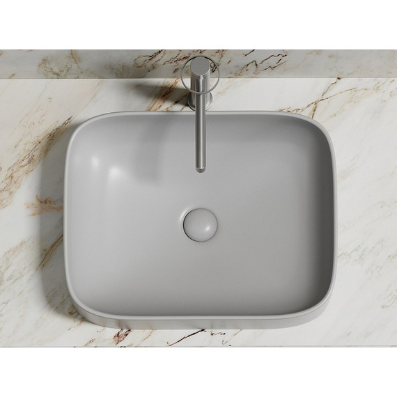Раковина-чаша Ceramicanova Element 50 см CN6052MSG, серый матовый фото 5