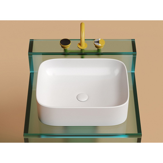 Раковина-чаша Ceramicanova Element 50 см CN6052MW, белый матовый фото 5