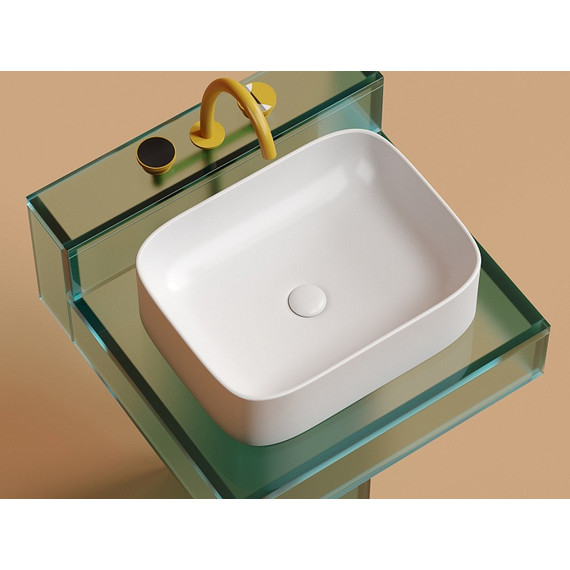 Раковина-чаша Ceramicanova Element 50 см CN6052MW, белый матовый фото 