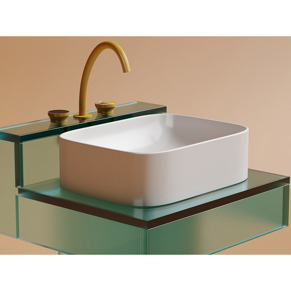 Раковина-чаша Ceramicanova Element 50 см CN6052MW, белый матовый фото 7