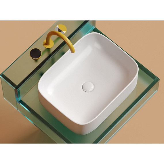 Раковина-чаша Ceramicanova Element 50 см CN6052MW, белый матовый фото 2