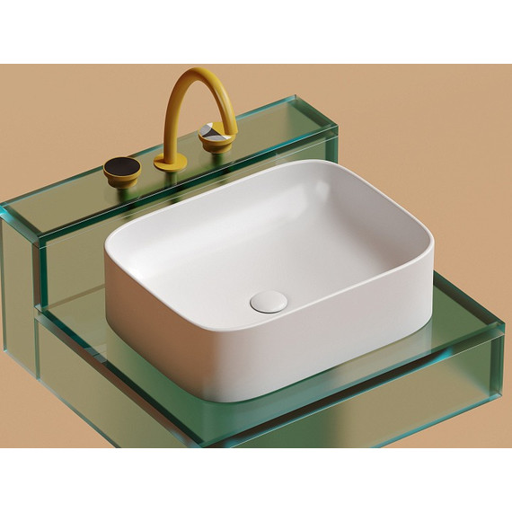 Раковина-чаша Ceramicanova Element 50 см CN6052MW, белый матовый фото 3