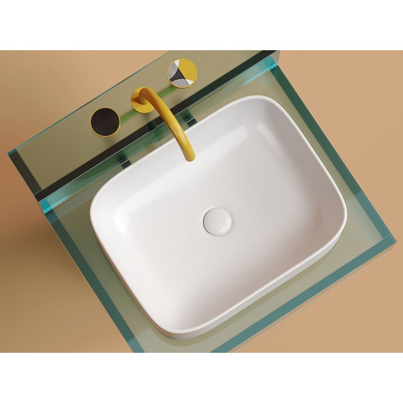 Раковина-чаша Ceramicanova Element 50 см CN6052MW, белый матовый фото 4