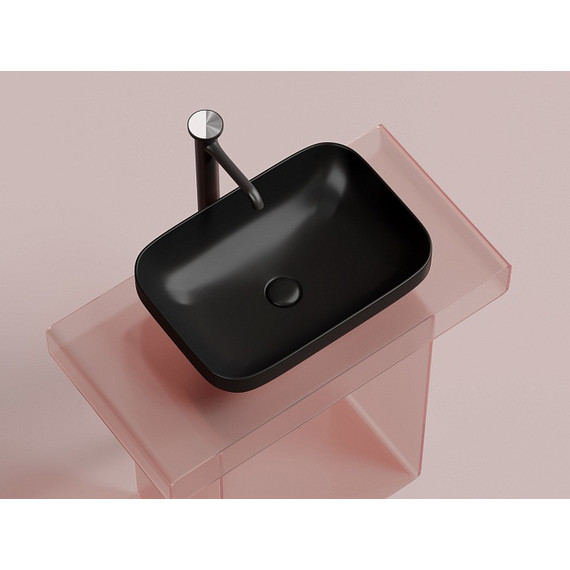 Раковина-чаша Ceramicanova Element 50 см CN6055MB, чёрный матовый фото 4