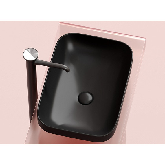Раковина-чаша Ceramicanova Element 50 см CN6055MB, чёрный матовый фото 7