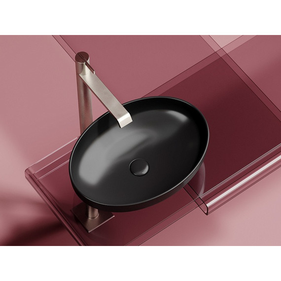 Раковина-чаша Ceramicanova Element 50 см CN6056MB, чёрный матовый фото 4