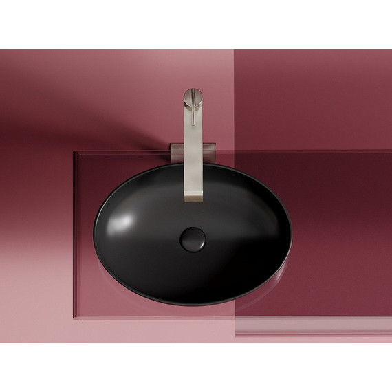 Раковина-чаша Ceramicanova Element 50 см CN6056MB, чёрный матовый фото 5