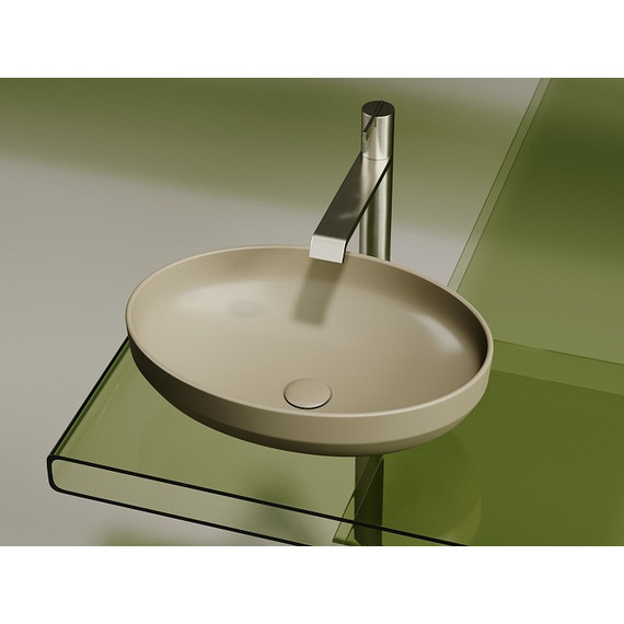 Раковина-чаша Ceramicanova Element 50 см CN6056MC, капучино матовый фото 2