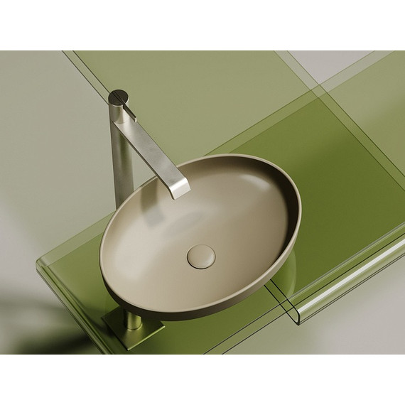 Раковина-чаша Ceramicanova Element 50 см CN6056MC, капучино матовый фото 3