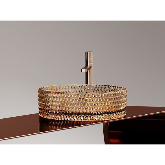 Раковина-чаша Ceramicanova Cristal 36 см CN6058, бежевый фото 8