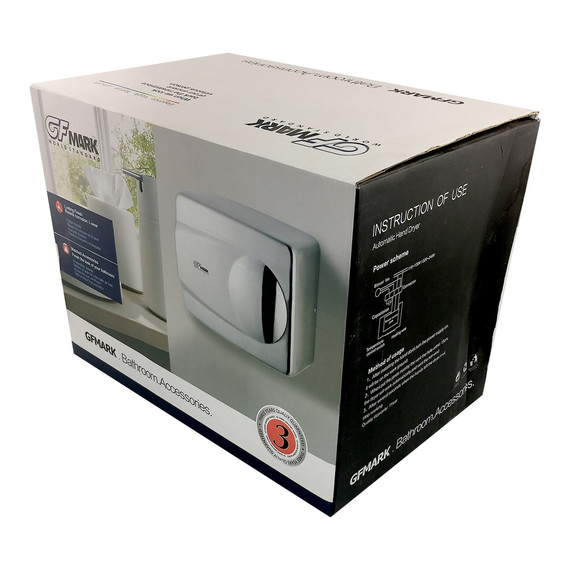 Сушилка для рук GFmark 6910, цвет сатин фото 7