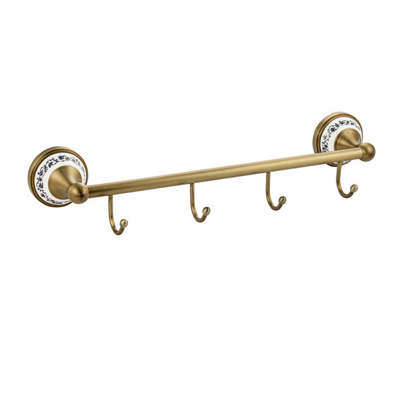 Набор крючков Brimix 94205, цвет бронза фото 