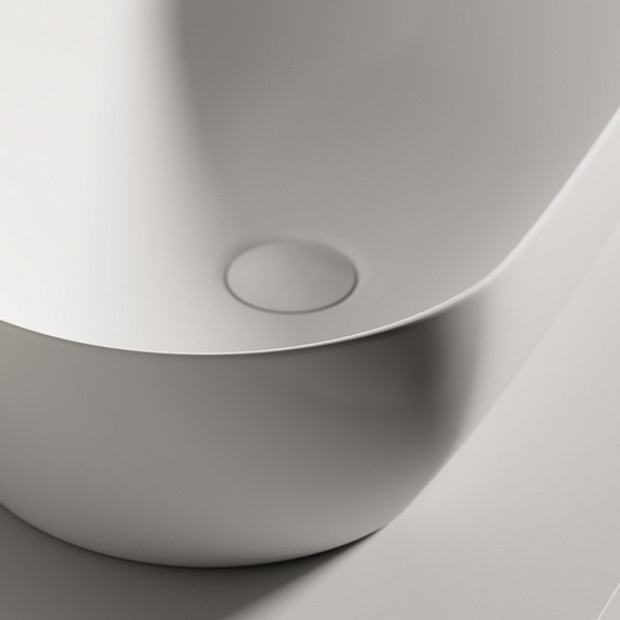 Раковина-чаша Ceramicanova Twist 50 см CN12001MW, белый матовый фото 2