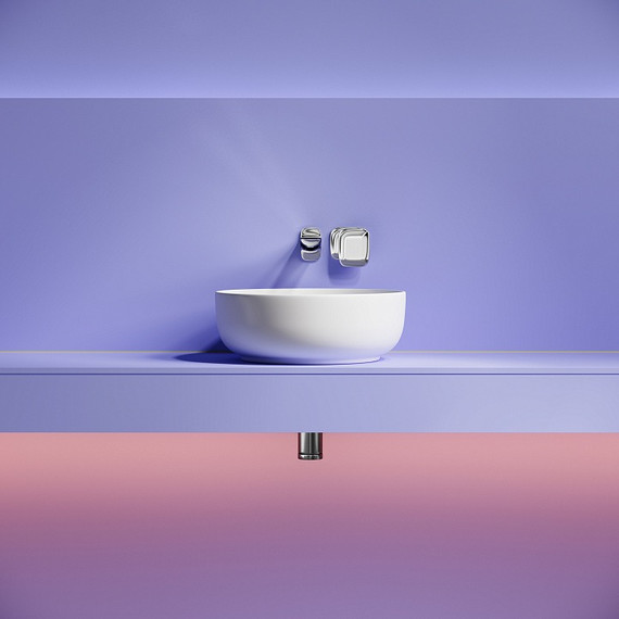 Раковина-чаша Ceramicanova Taycan 37 см CN12003MW, белый матовый фото 6