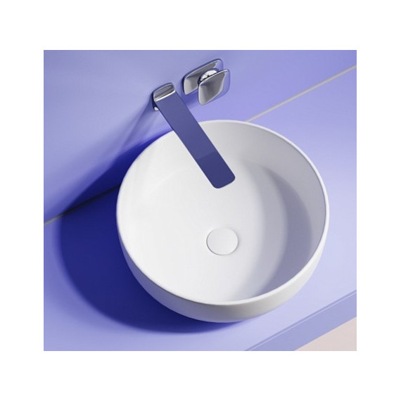 Раковина-чаша Ceramicanova Taycan 37 см CN12003MW, белый матовый фото 