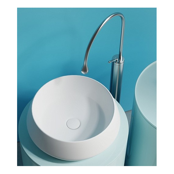Раковина-чаша Ceramicanova Maya 40 см CN12004MW, белый матовый фото 