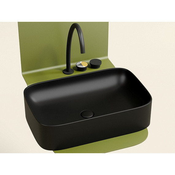 Раковина-чаша Ceramicanova Element 60 см CN6053MB, чёрный матовый фото 5