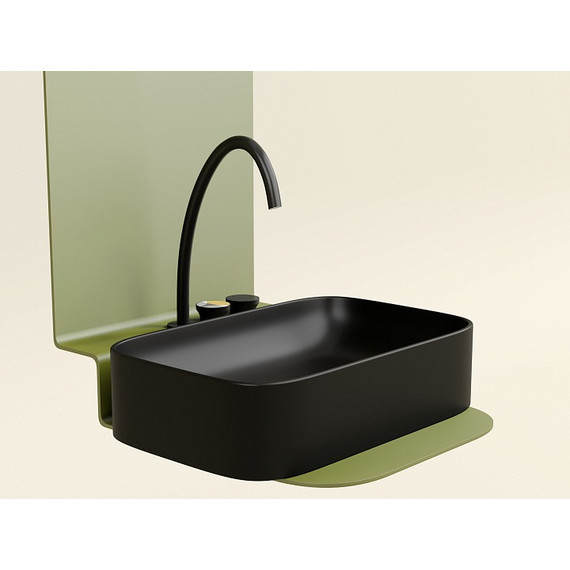 Раковина-чаша Ceramicanova Element 60 см CN6053MB, чёрный матовый фото 7