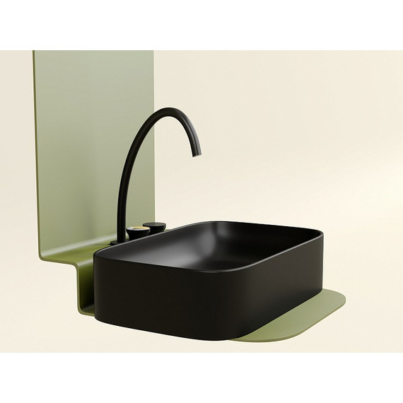 Раковина-чаша Ceramicanova Element 60 см CN6053MB, чёрный матовый фото 9