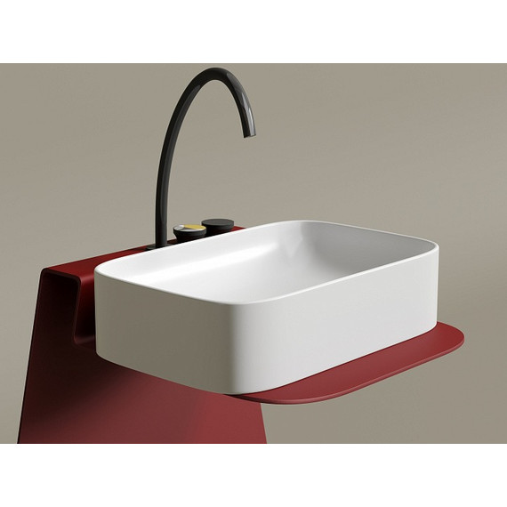 Раковина-чаша Ceramicanova Element 60 см CN6053MW, белый матовый фото 4