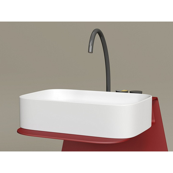 Раковина-чаша Ceramicanova Element 60 см CN6053MW, белый матовый фото 3