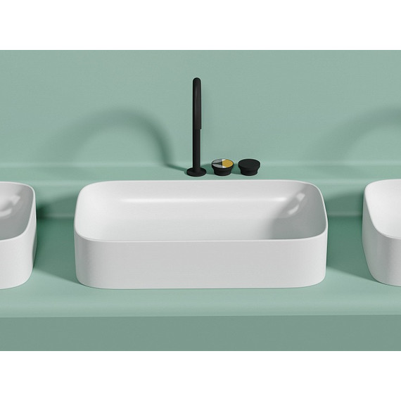 Раковина-чаша Ceramicanova Element 70 см CN6054MW, белый матовый фото 7