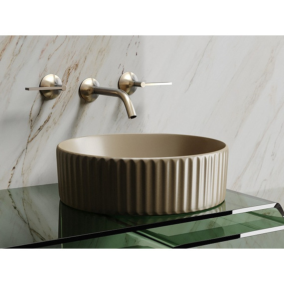 Раковина-чаша Ceramicanova Element 36 см CN6057MC, капучино матовый фото 5