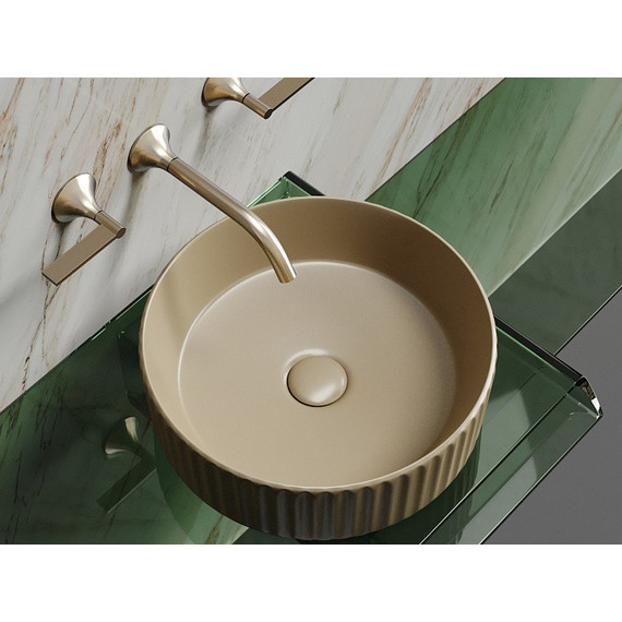 Раковина-чаша Ceramicanova Element 36 см CN6057MC, капучино матовый фото 6