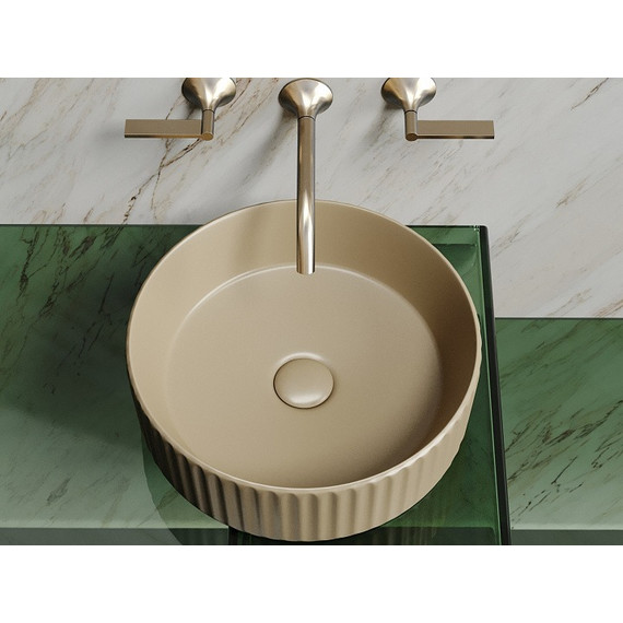 Раковина-чаша Ceramicanova Element 36 см CN6057MC, капучино матовый фото 