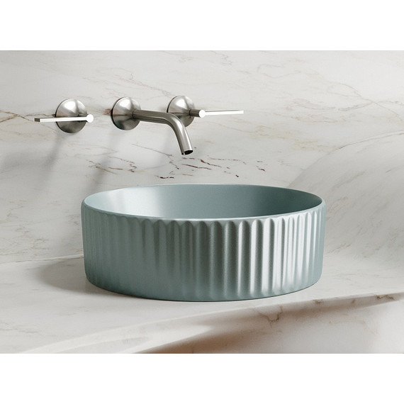 Раковина-чаша Ceramicanova Element 36 см CN6057MLG, зелёный матовый фото 6