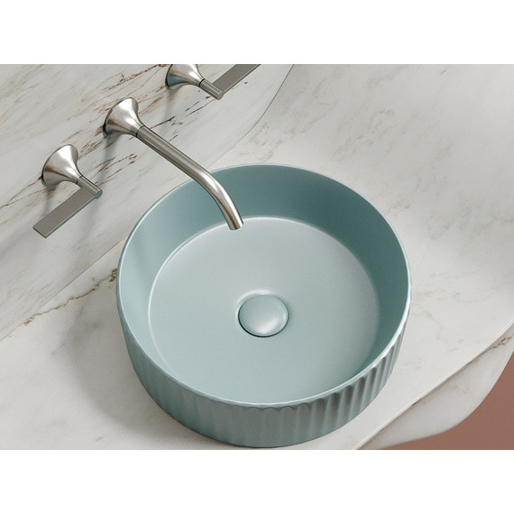 Раковина-чаша Ceramicanova Element 36 см CN6057MLG, зелёный матовый фото 3