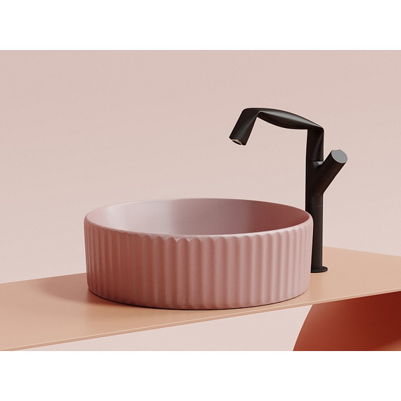 Раковина-чаша Ceramicanova Element 36 см CN6057MP, розовый матовый фото 5