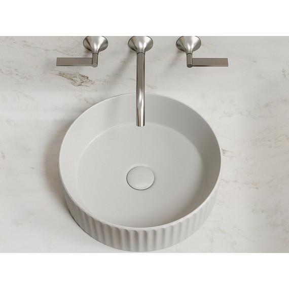 Раковина-чаша Ceramicanova Element 36 см CN6057MSG, серый матовый фото 4