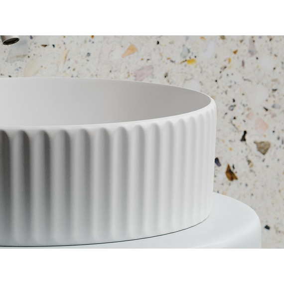 Раковина-чаша Ceramicanova Element 36 см CN6057MW, белый матовый фото 4