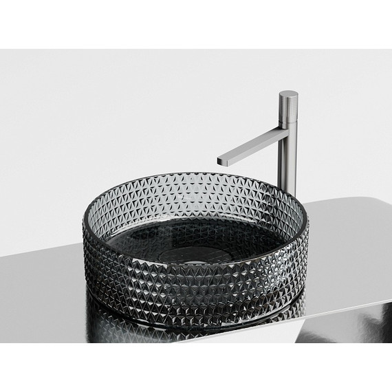 Раковина-чаша Ceramicanova Cristal 36 см CN6060, чёрный фото 2