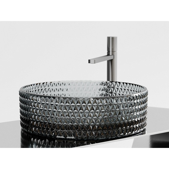 Раковина-чаша Ceramicanova Cristal 36 см CN6060, чёрный фото 6