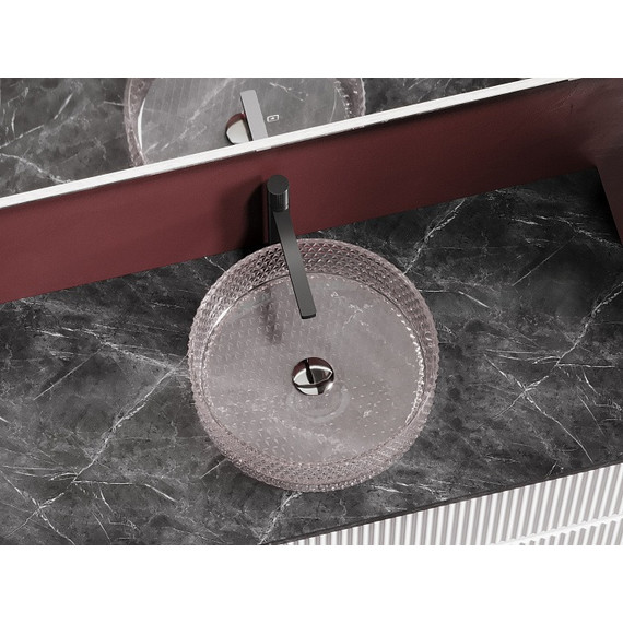 Раковина-чаша Ceramicanova Cristal 36 см CN6061, розовый фото 2