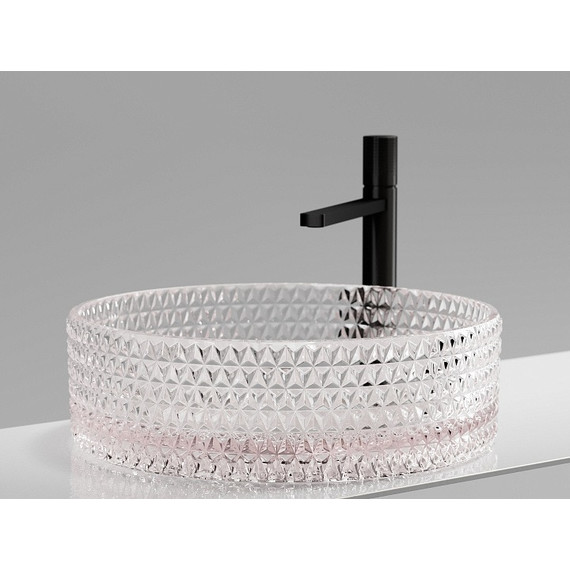 Раковина-чаша Ceramicanova Cristal 36 см CN6061, розовый фото 4