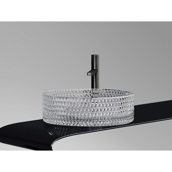 Раковина-чаша Ceramicanova Cristal 36 см CN6062, прозрачный фото 8