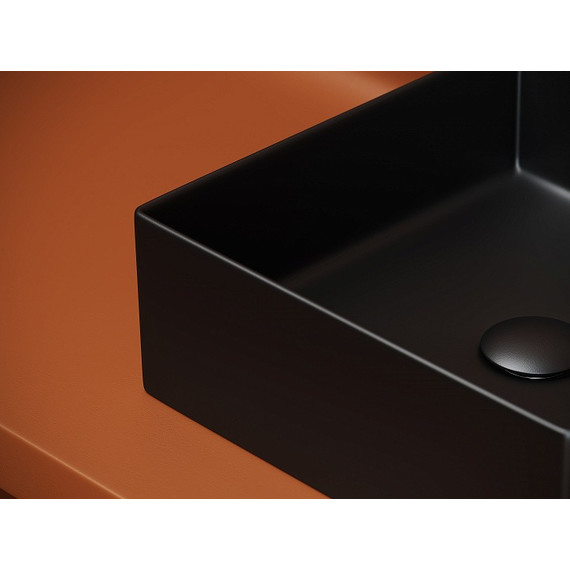 Раковина-чаша Ceramicanova Element 36 см CN6068MB, чёрный матовый фото 2