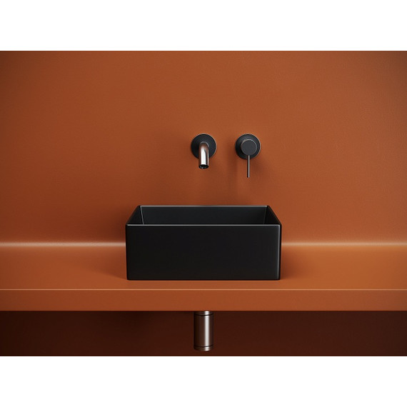 Раковина-чаша Ceramicanova Element 36 см CN6068MB, чёрный матовый фото 3