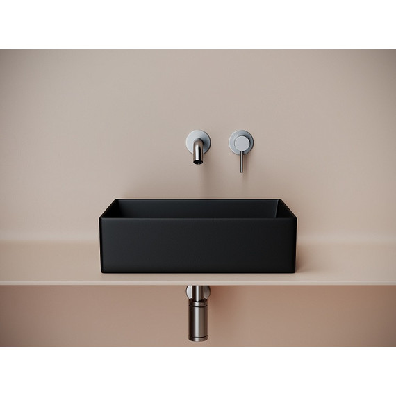 Раковина-чаша Ceramicanova Element 36 см CN6069MB, чёрный матовый фото 4