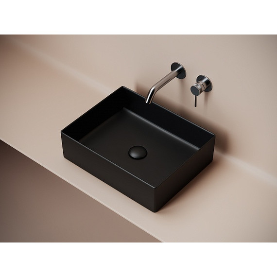 Раковина-чаша Ceramicanova Element 36 см CN6069MB, чёрный матовый фото 