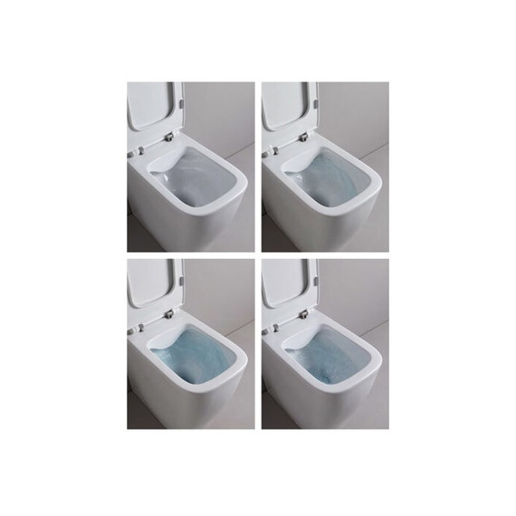 Унитаз подвесной безободковый ArtCeram A16 ASV006 05 00 (Система смыва торнадо) - 3 Унитаз подвесной безободковый ArtCeram A16 ASV006 05 00 (Система смыва торнадо) фото 3