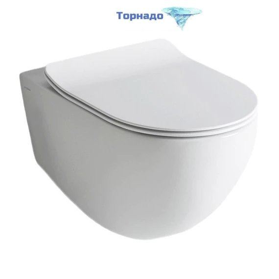 Унитаз подвесной безободковый ArtCeram File 2.0 FLV006 01 00 (Система смыва торнадо) -  Унитаз подвесной безободковый ArtCeram File 2.0 FLV006 01 00 (Система смыва торнадо) фото
