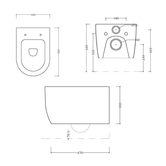Унитаз подвесной безободковый ArtCeram A16 ASV006 40 00, brown tortora (Система смыва торнадо) - 3 Унитаз подвесной безободковый ArtCeram A16 ASV006 40 00, brown tortora (Система смыва торнадо) фото 3